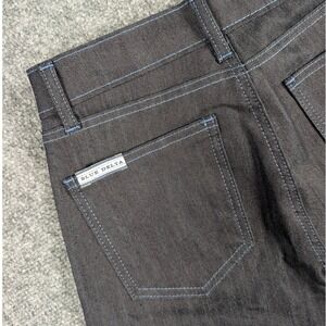 Blue Delta Jeans Womens 28 Dark Wash Custom Straight Leg Denim High Rise